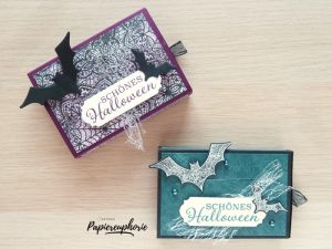 Mehr über den Artikel erfahren Fledermaus Ziehbox für Halloween