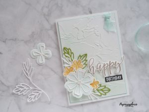 Mehr über den Artikel erfahren Geburtstagskarte pretty perennials