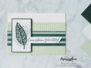 Mehr über den Artikel erfahren Geburtstagskarte Gorgeous leaves