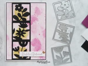 Mehr über den Artikel erfahren Geburtstagskarte mit Aquarelltechnik